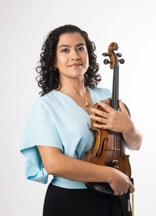 Maritza Pacheco Blanco, violín